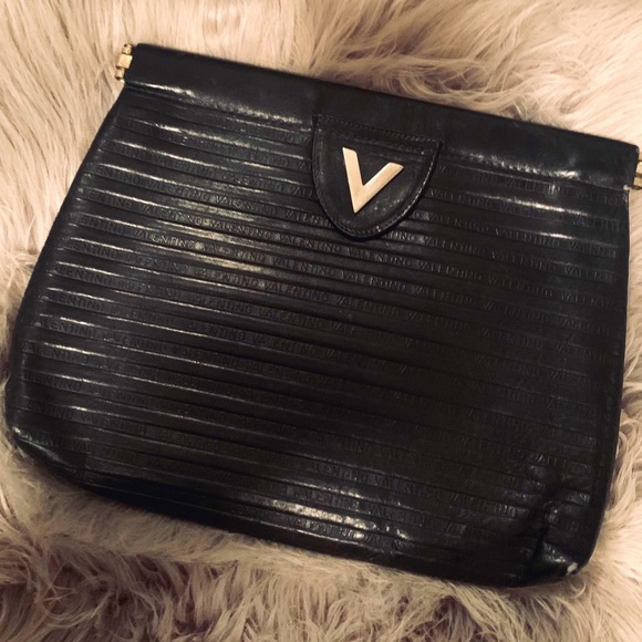 Valentino Handbags - leather clutch - by Valentino